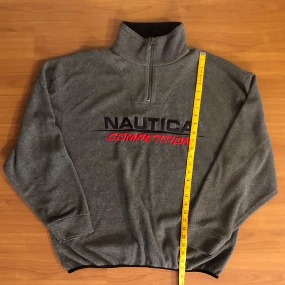 Vintage Nautica Competition Fleece Pullover XL - Picture 3 of 6